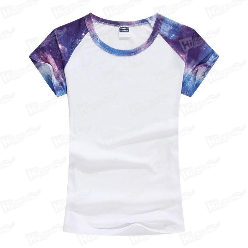 Starry Sky Raglan Short-Sleeve T-shirts For Women